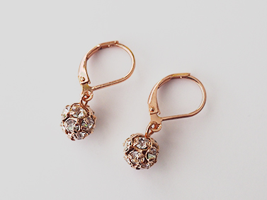 226 Náušnice Rose gold
